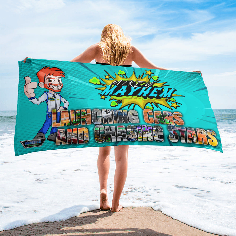 Mikey Mayhem Towel – MONSTER TRUCKZ STORE