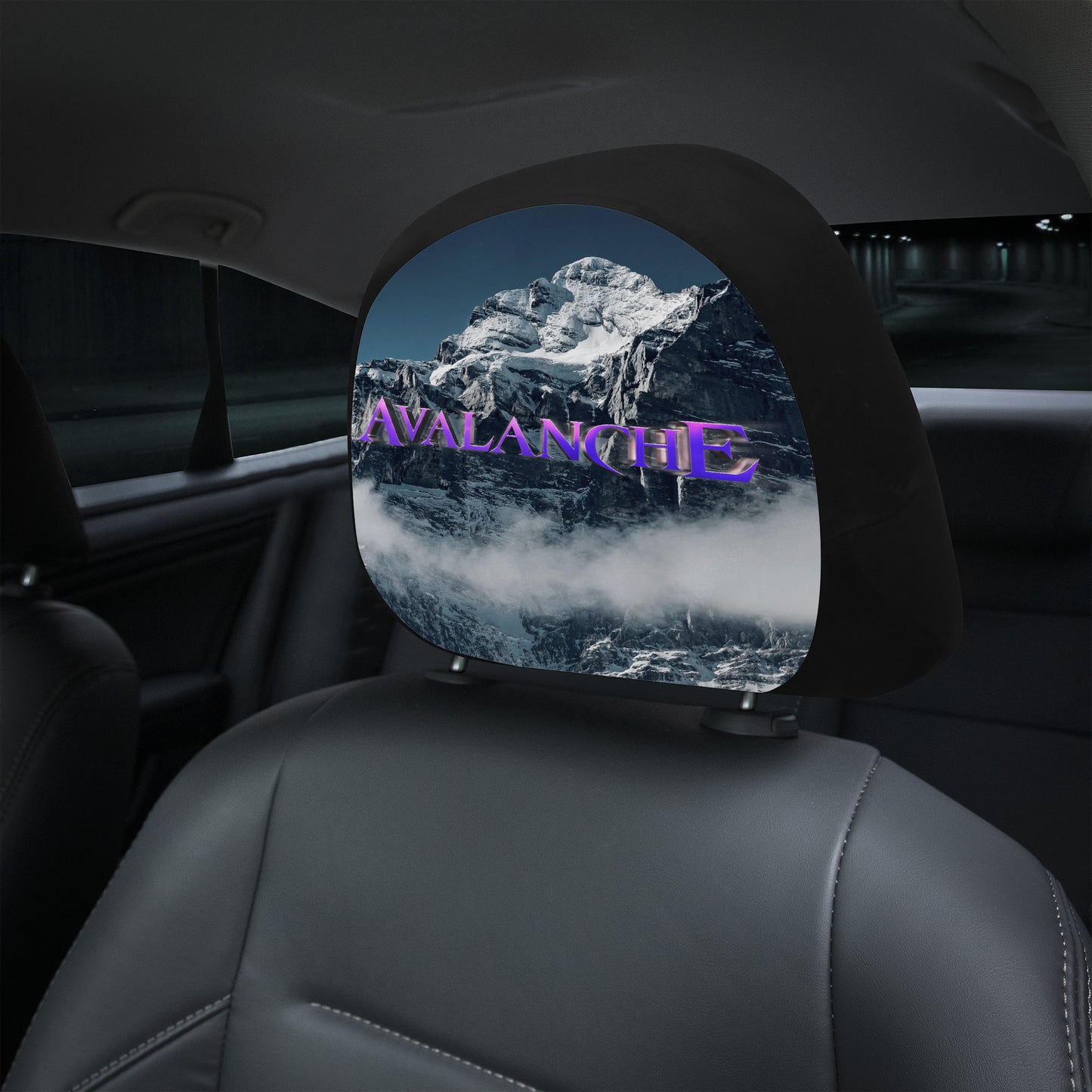 Avalanche Car Headrest Covers