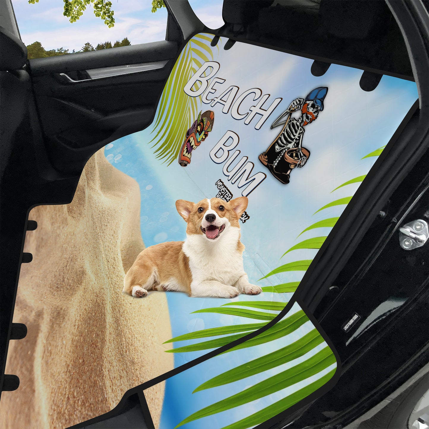 Beach Bum Car Pet Seat Covers