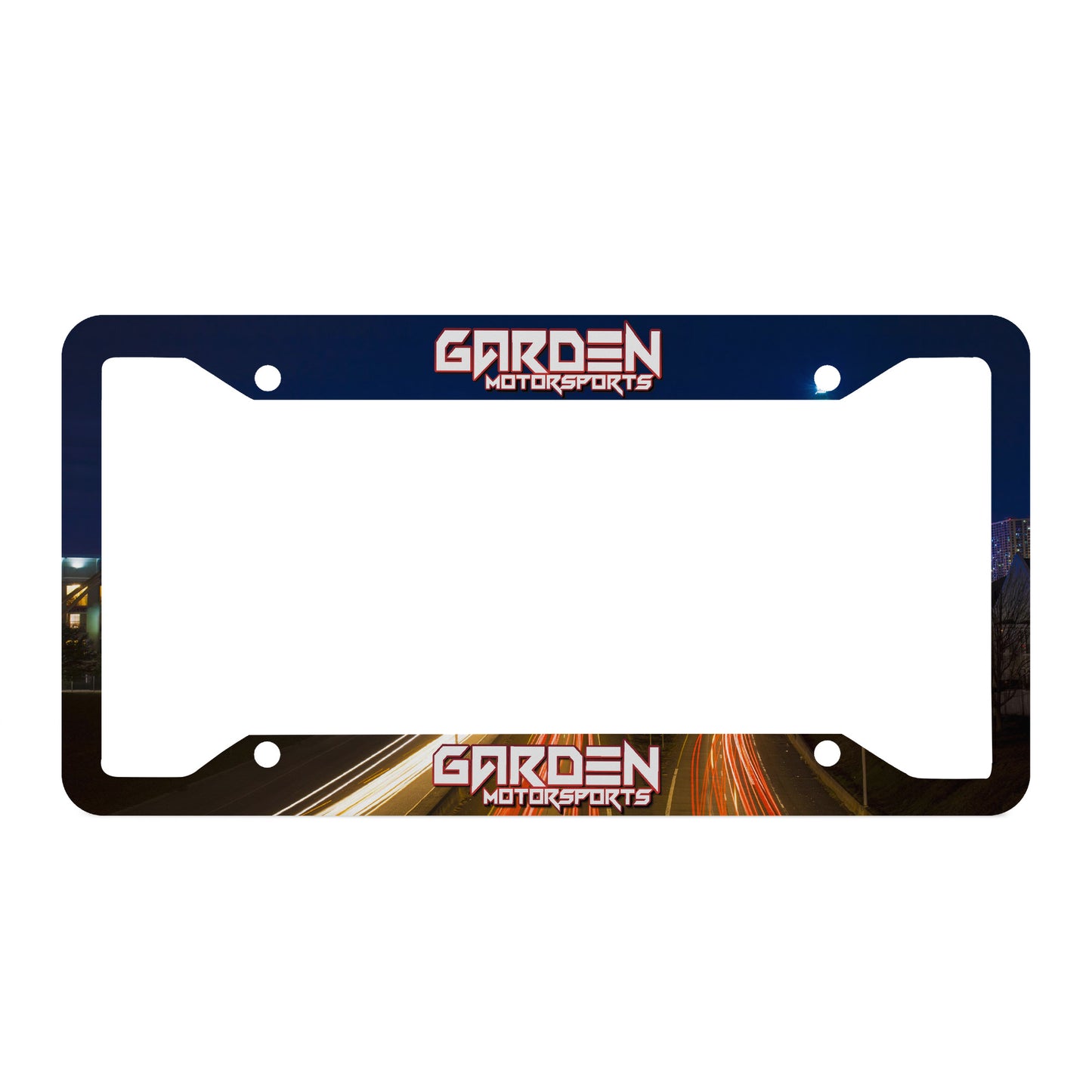 Garden Motorsports Customized License Plate Frames