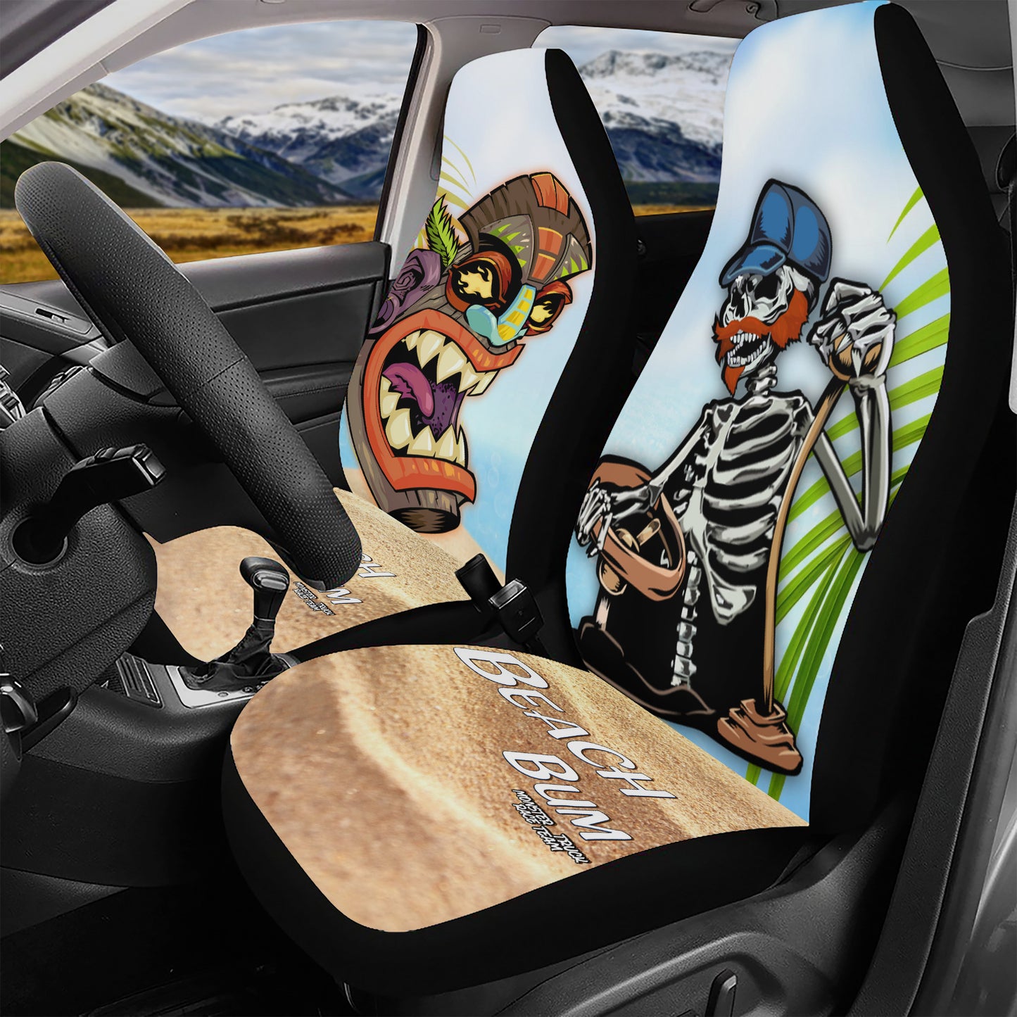 Beach Bum Car Seat Cover Set