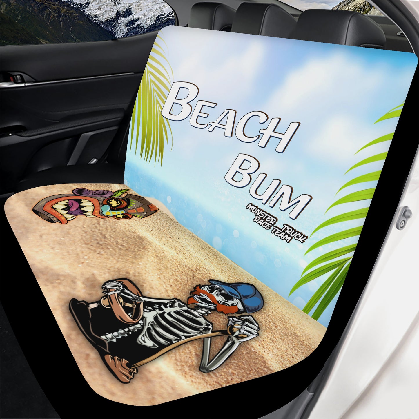 Beach Bum Car Seat Cover Set