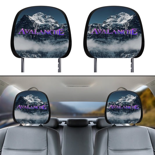Avalanche Car Headrest Covers